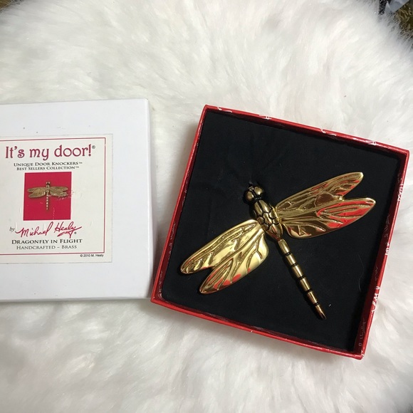 michael Healy Other - SOLD Michael Healy door knocker Dragonfly In